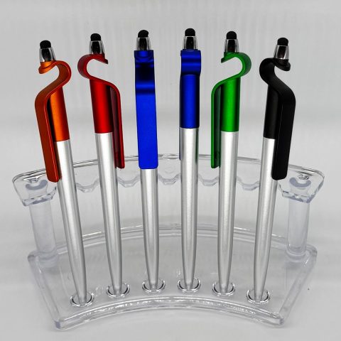 Stylo 3-en-1 – Tactile & Support Téléphone