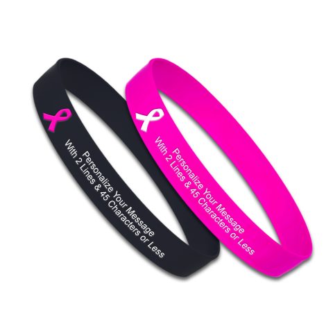 Bracelet silicone avec marquage